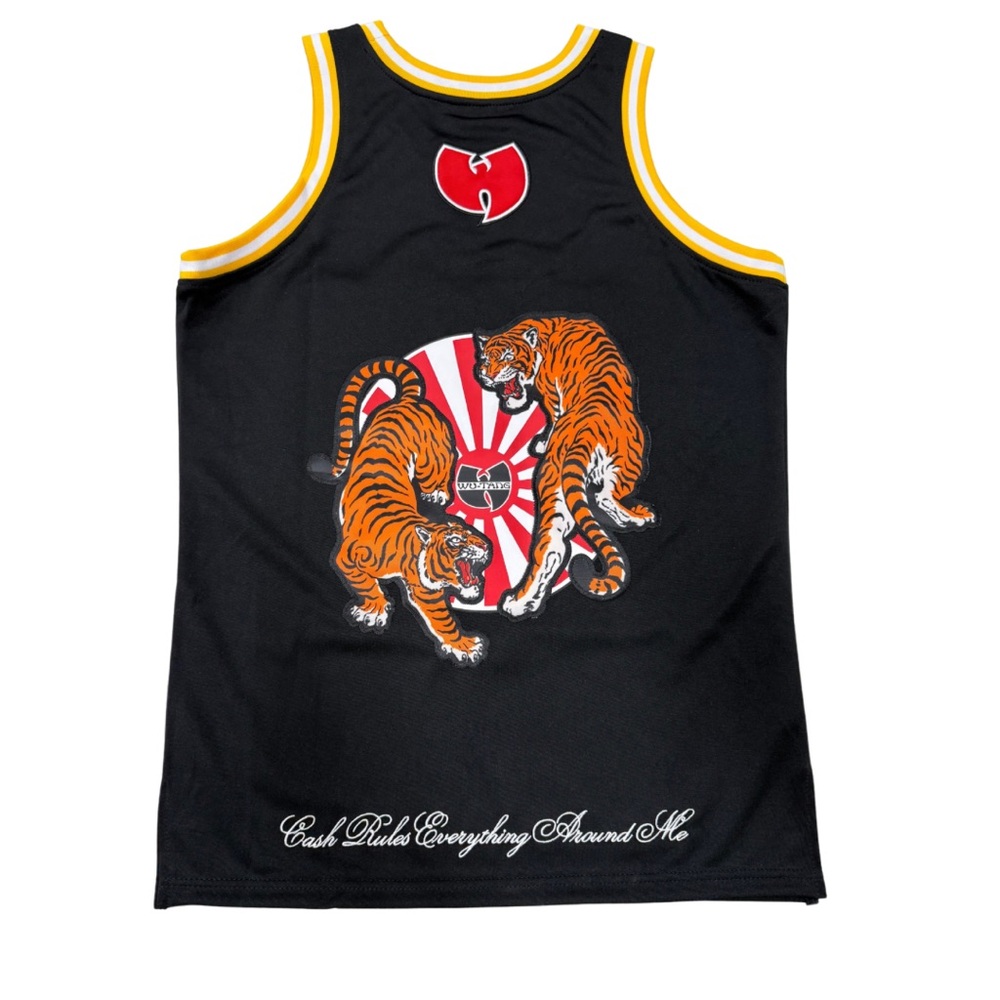 Wu-Tang Clan CREAM Tiger Jersey Tank Top Streetwear M–L - Picture 2 of 6